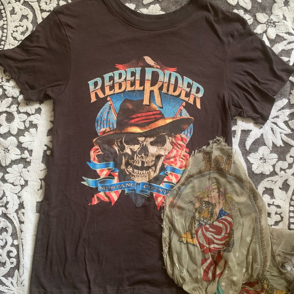 Spell Gypsy Design Rebel Rider tee XS EUC - Picture 4 of 7